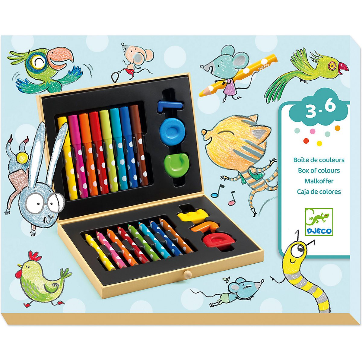 Farbenbox für Kleine