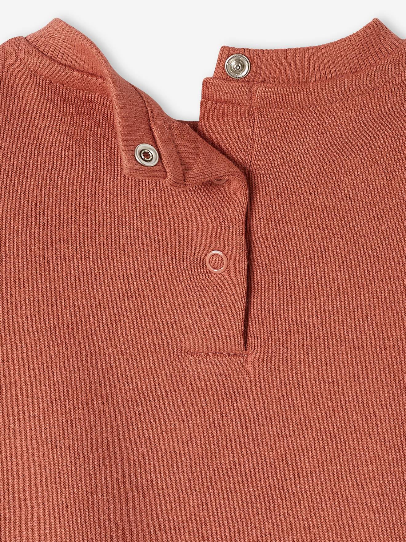 Sweat personnalisable bébé vert de gris