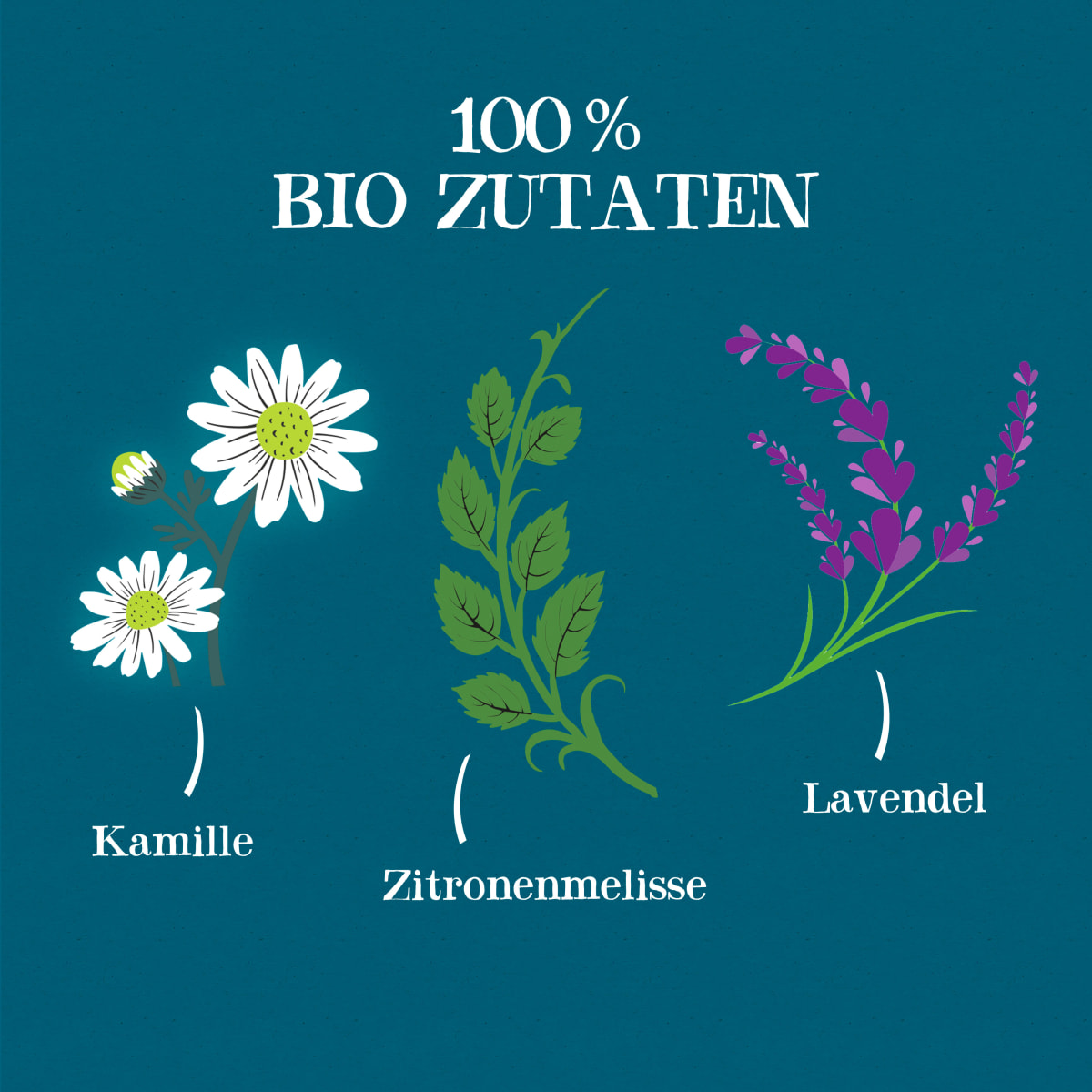 Kräutertee \Little Dreamer\ mit Kamille, Zitronengras, Lavendel (20 Beutel), 30 g