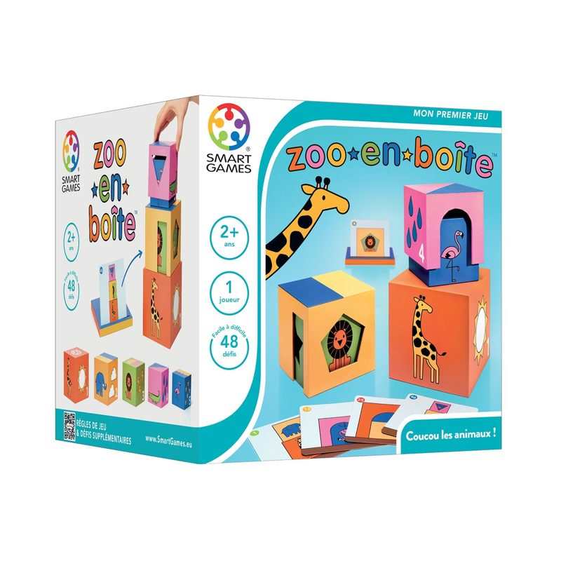 Casse tête Zoo en boite Smartgames