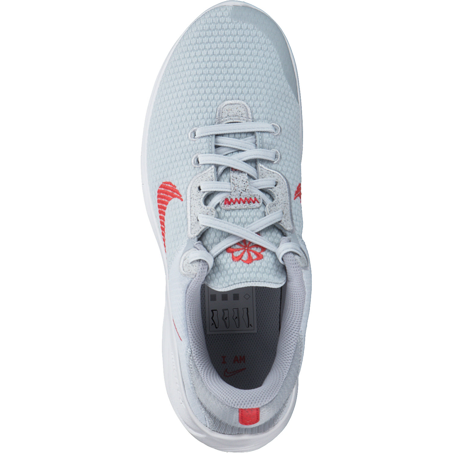 Nike Flex Experience Run 11 DD9283, Sneakers Low, Damen, pure plat/lt crimson/wolf grey