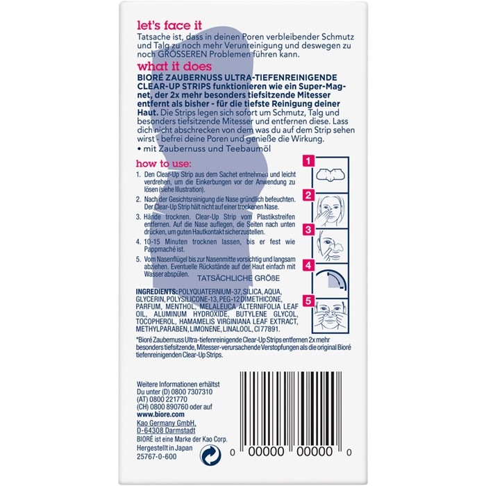 Ultra Tiefenreinigende Clear-Up Strips