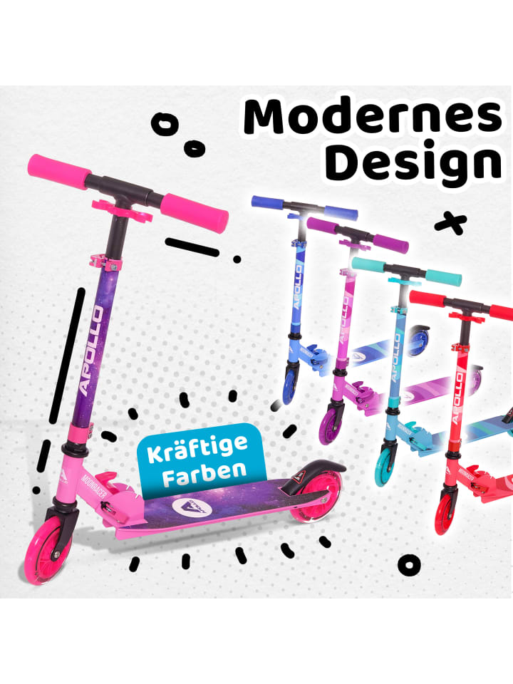 Apollo LED City Scooter für Kinder 