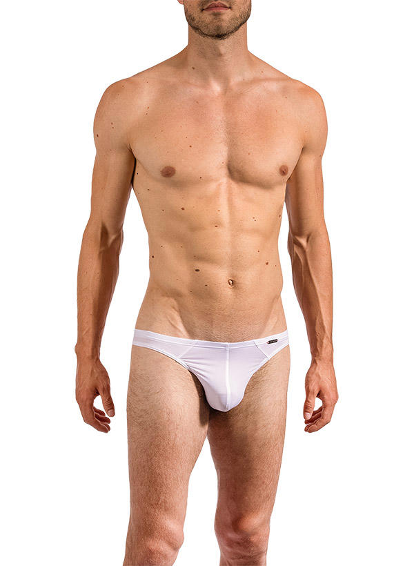 Olaf Benz, String, RED1201, Mikrofaser-Stretch, weiß