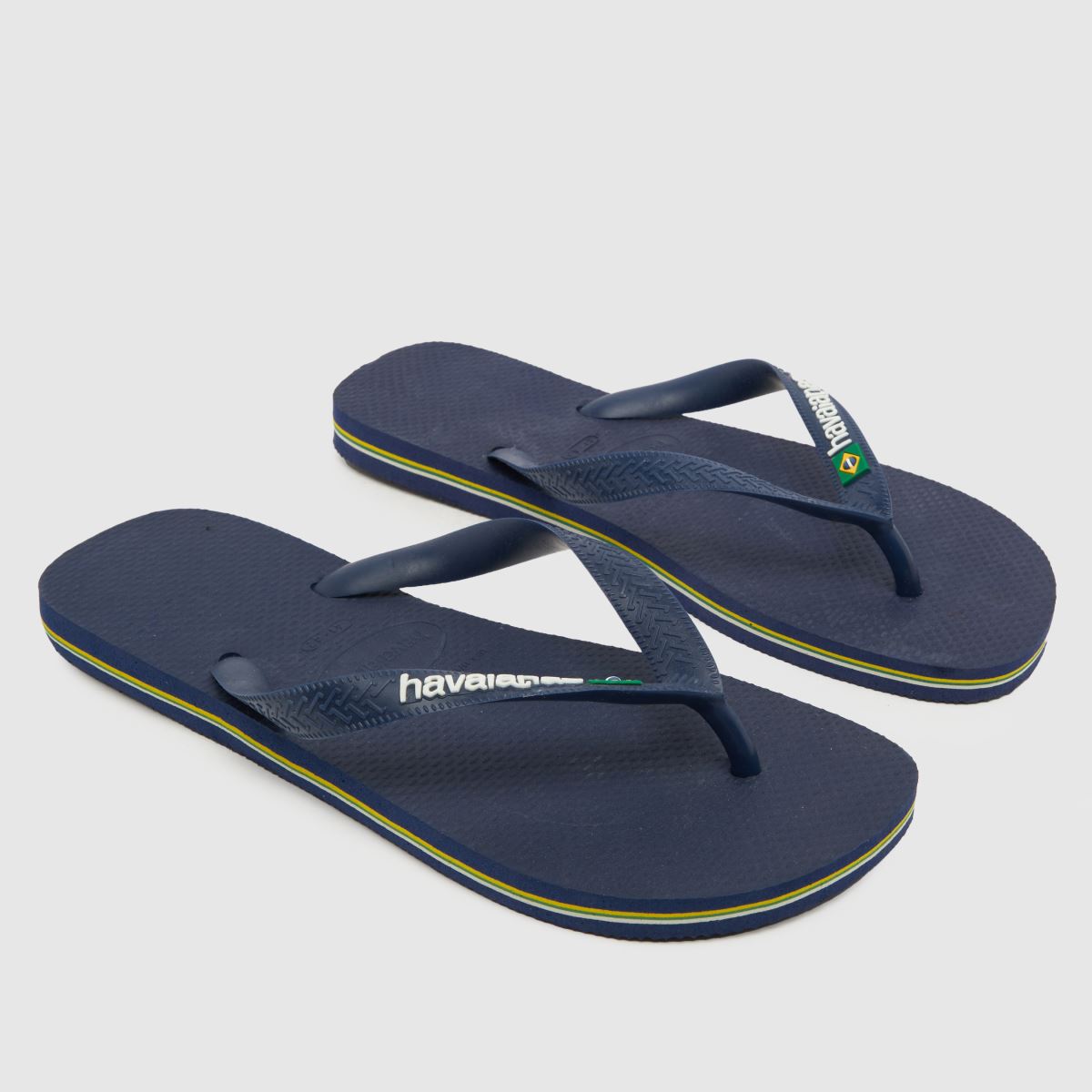 Havaianas brasil logós sötétkék szandál