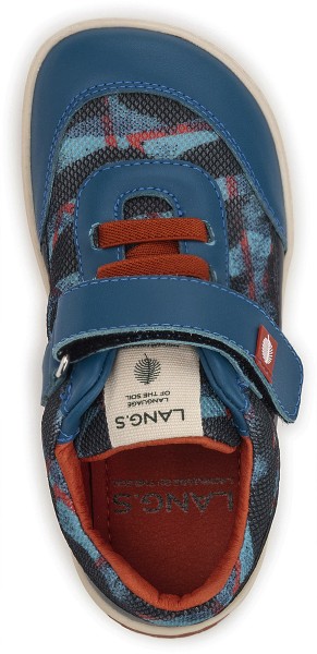 LANG.S Kids ~ Rock LowCut Sneaker Vegan ~ Blue
