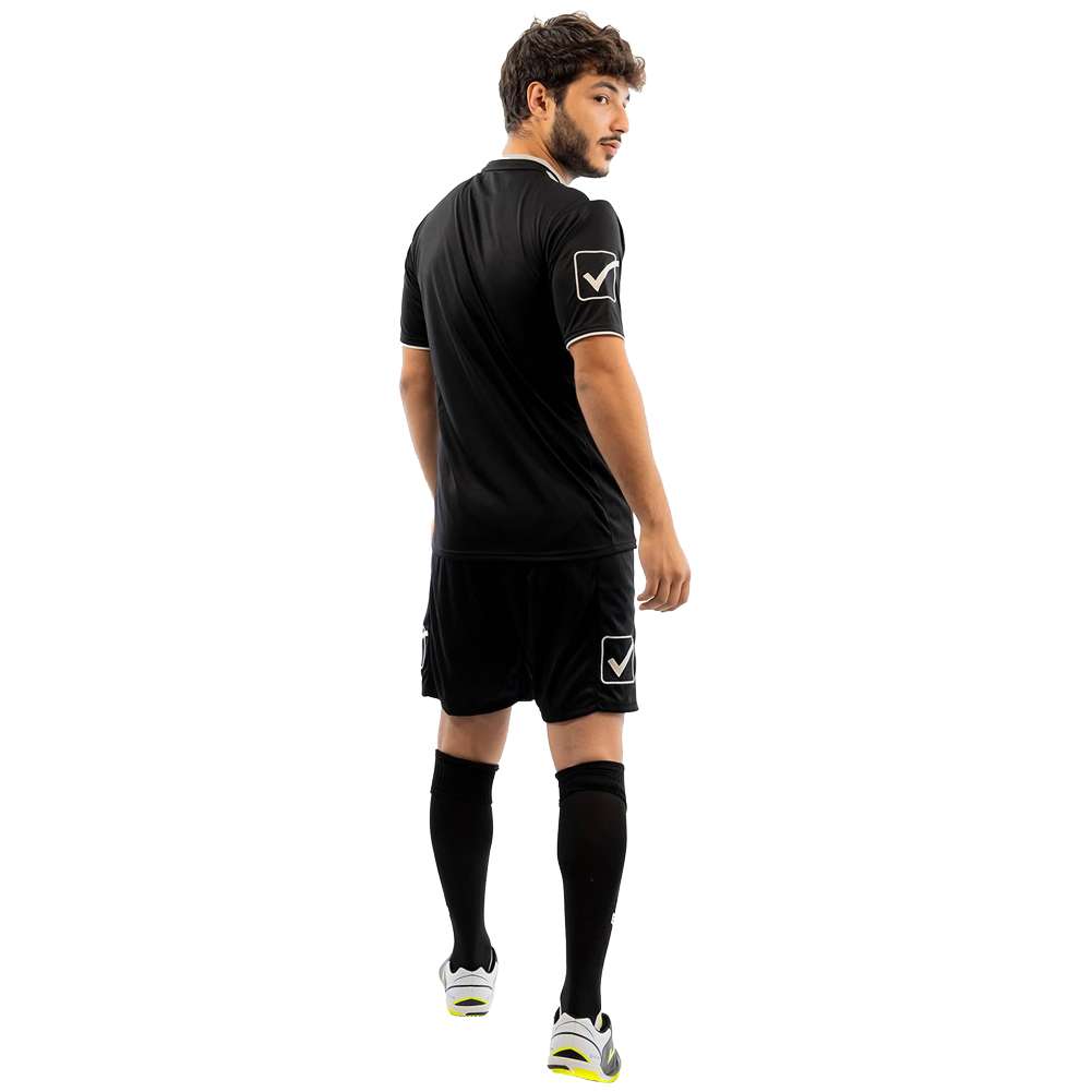 Givova Kit Campo Set Trikot + Shorts schwarz/grau