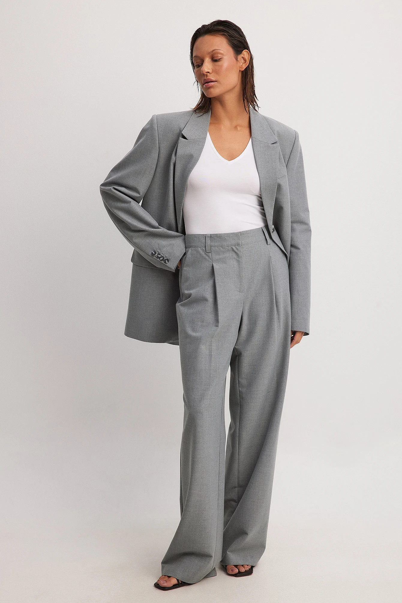 Soft Line ärmelloser Body mit V-Ausschnitt