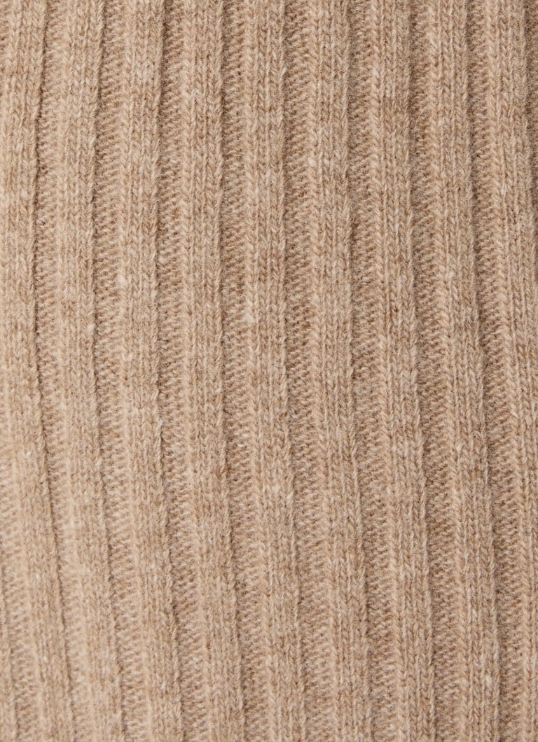 Rochie mini Sofia din material gros tricotat de la Gerard Darel, cu buzunare aplicate