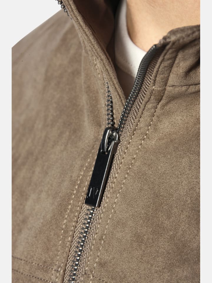 Jan Vanderstorm Kunstlederjacke TORMAR in braun günstig kaufen