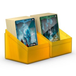 Ultimate Guard Boulder Deck Case 100+ Standard Size Amber