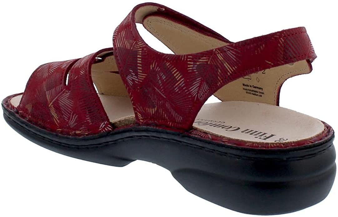 FINN COMFORT Komfort Sandalen rot