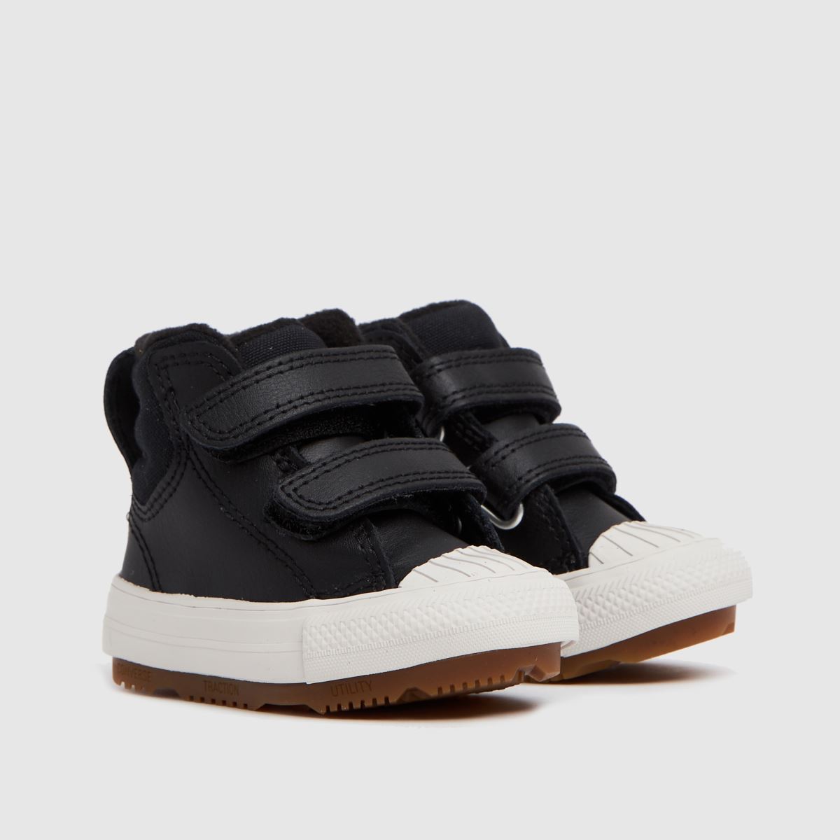 Converse svarta all star berkshire 2v pojkar småbarnssneakers