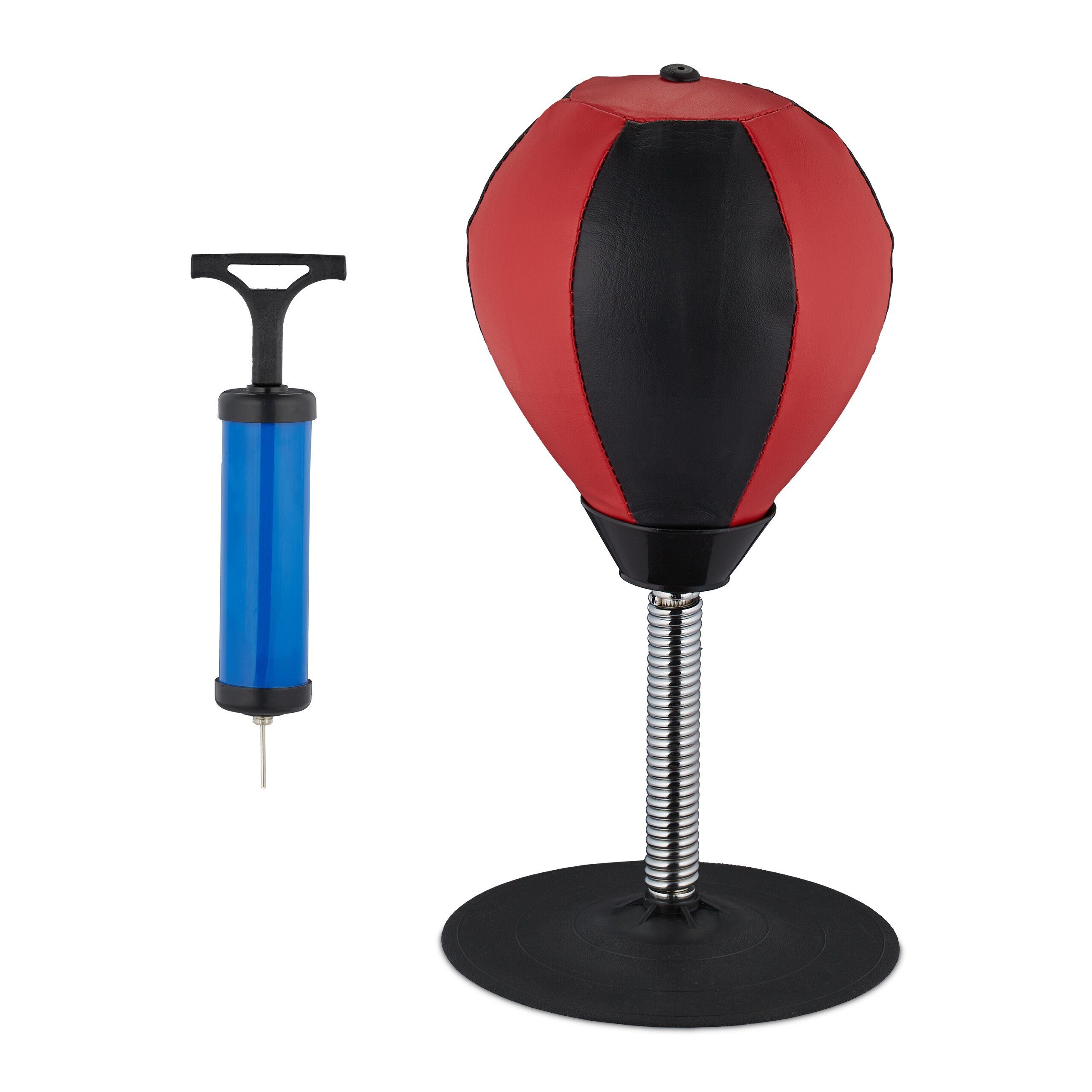 relaxdays Punchingball Tisch Boxsack