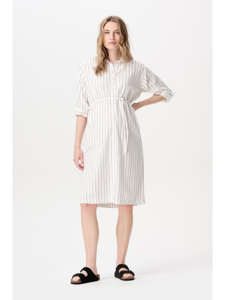 Noppies Still-Kleid Diego in Cream Thin Stripe günstig kaufen