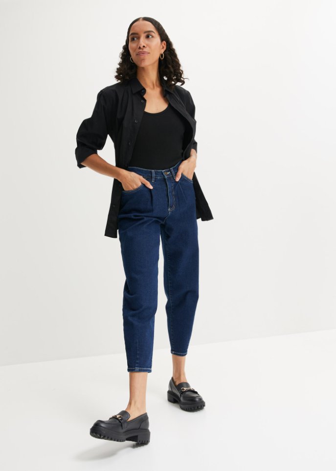 Stretch-Jeans, Barrel Shape