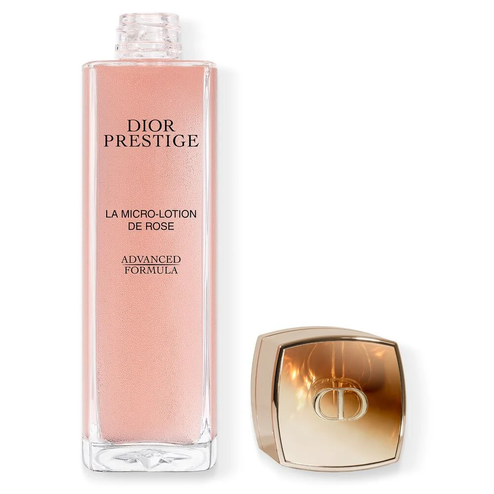 Dior Prestige La Micro-Lotion de Rose Advanced - izcils pretnovecošanās sejas toneris, sejas fluīds ar globālu efektu
