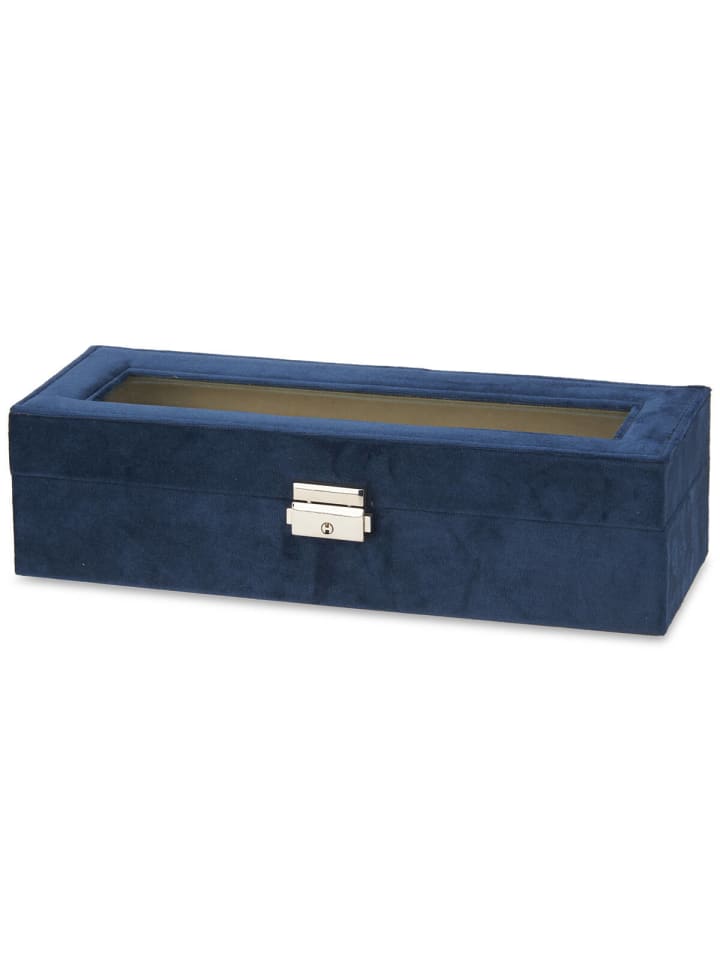 GIFTDECOR Uhrenbox in marineblau günstig kaufen onesize