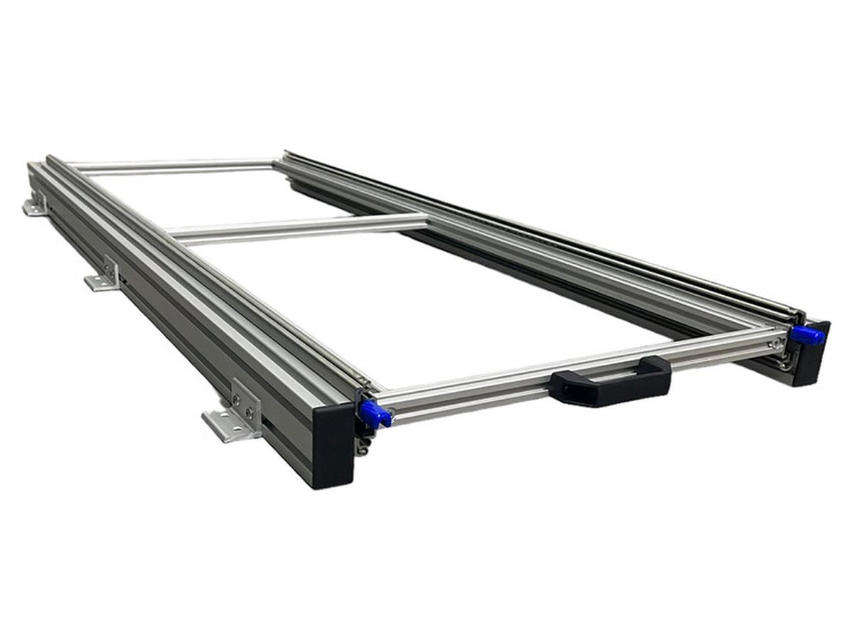 Alu 130 kg 120 x 40 cm Wohnmobil Ausziehrahmen