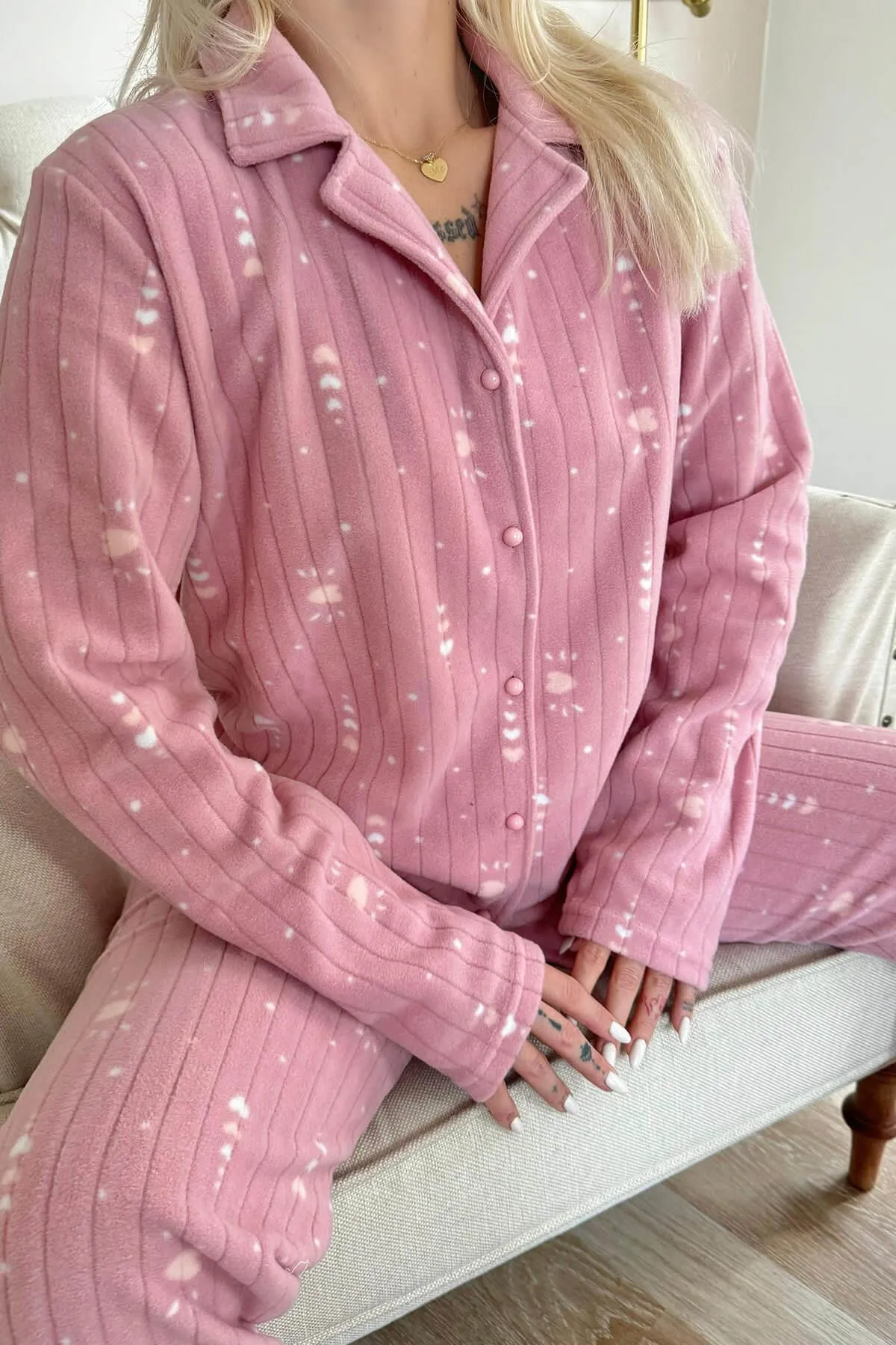 Pijamaevi  Pyjama set - Rosa - Print