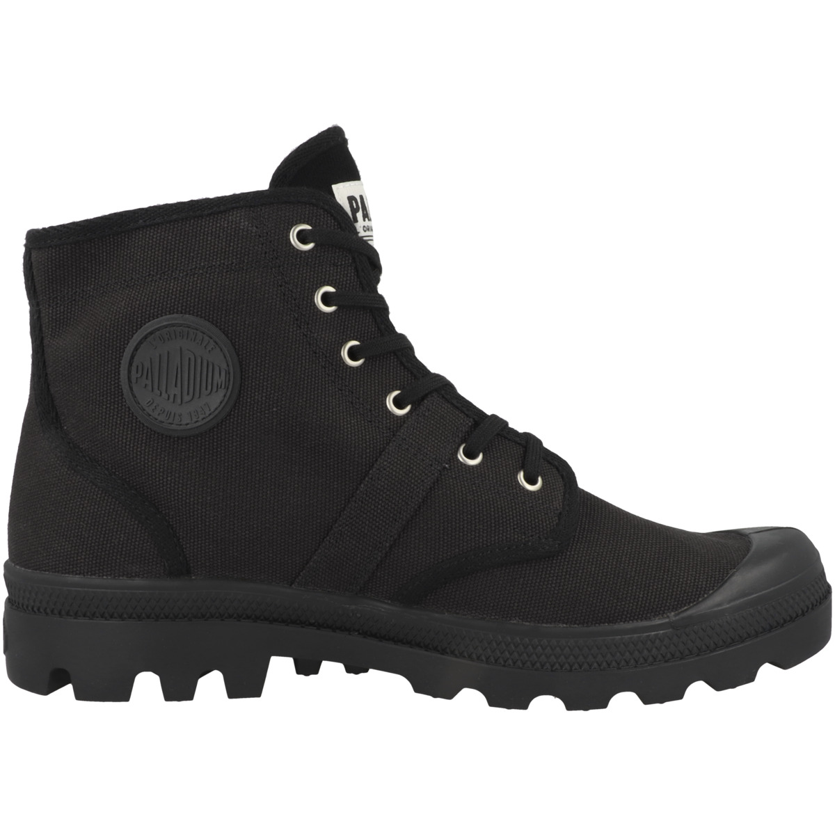 Palladium Pallabrousse Schnürboots schwarz