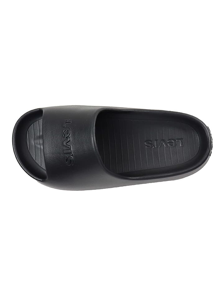 Levi´s Pantoletten in Schwarz günstig kaufen