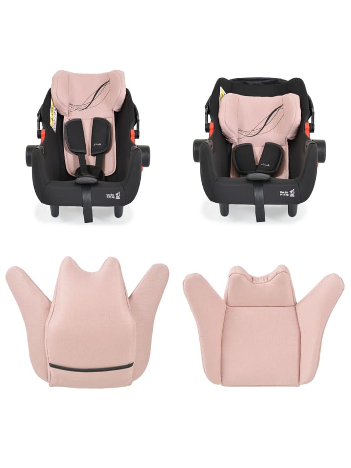 Moni Babyschale i-Size (40 - 87cm)  in rosa günstig kaufen onesize