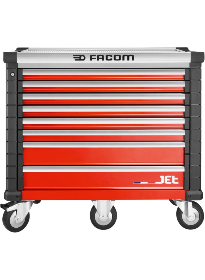 Facom JET.8M5A Колица за алате 8 фиока M5 црвена