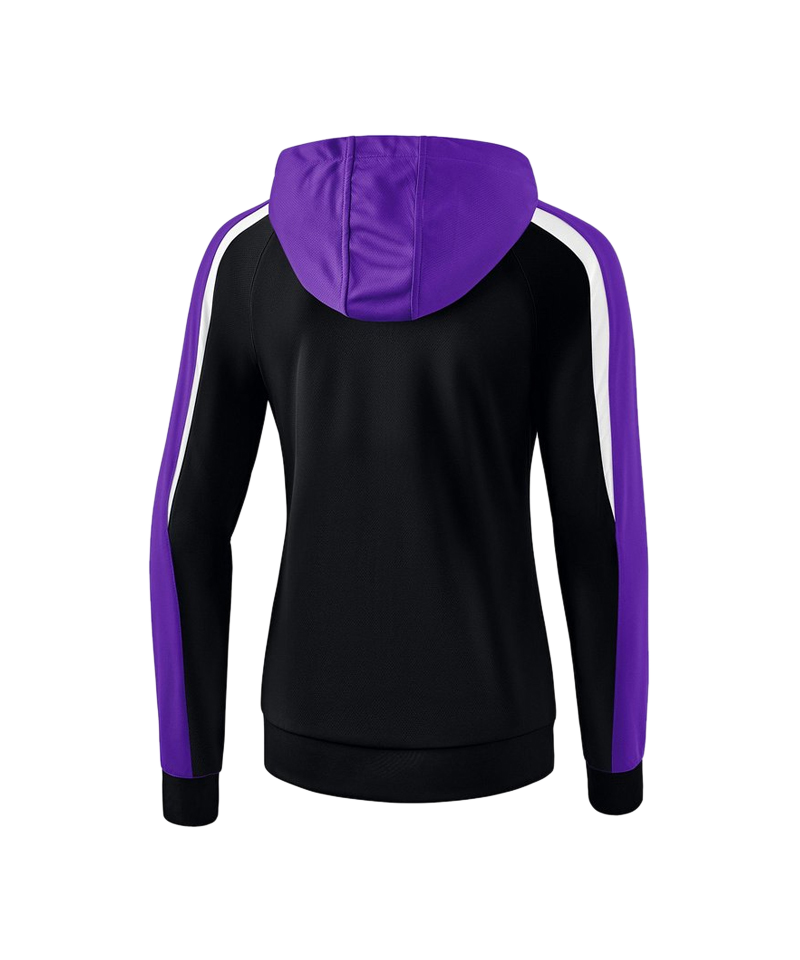Erima Liga 2.0 Kapuzenjacke Damen Schwarz Lila