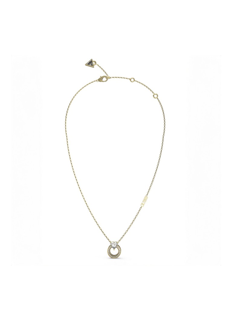 GUESS Necklace with crystal JUBN04662JWYGT-U