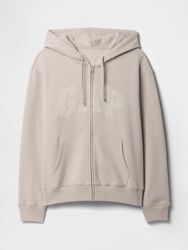 GAP Sweatjacke in Beige günstig kaufen