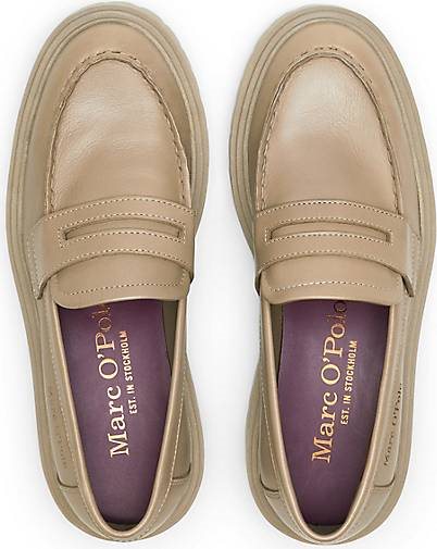 Marc O'Polo Penny-Loafer aus edlem Rindleder