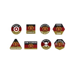 Team Yankee East German Token Set (22)