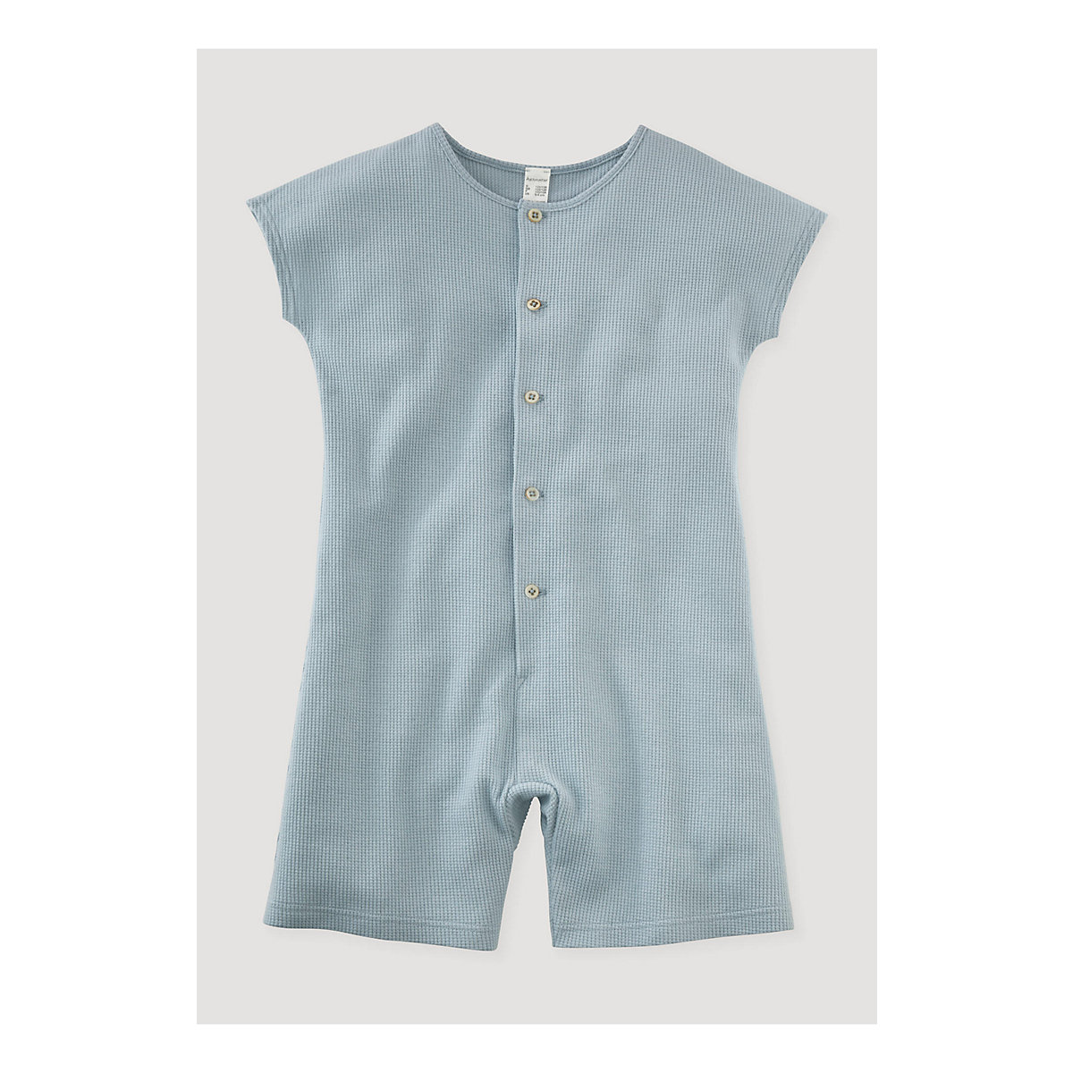 Jumpsuit aus Bio-Baumwolle mit Leinen für Kinder