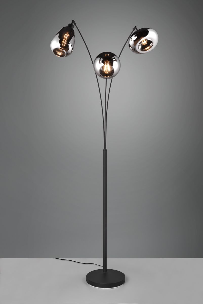 TRIO Bogenlampe Lumina 3-flg