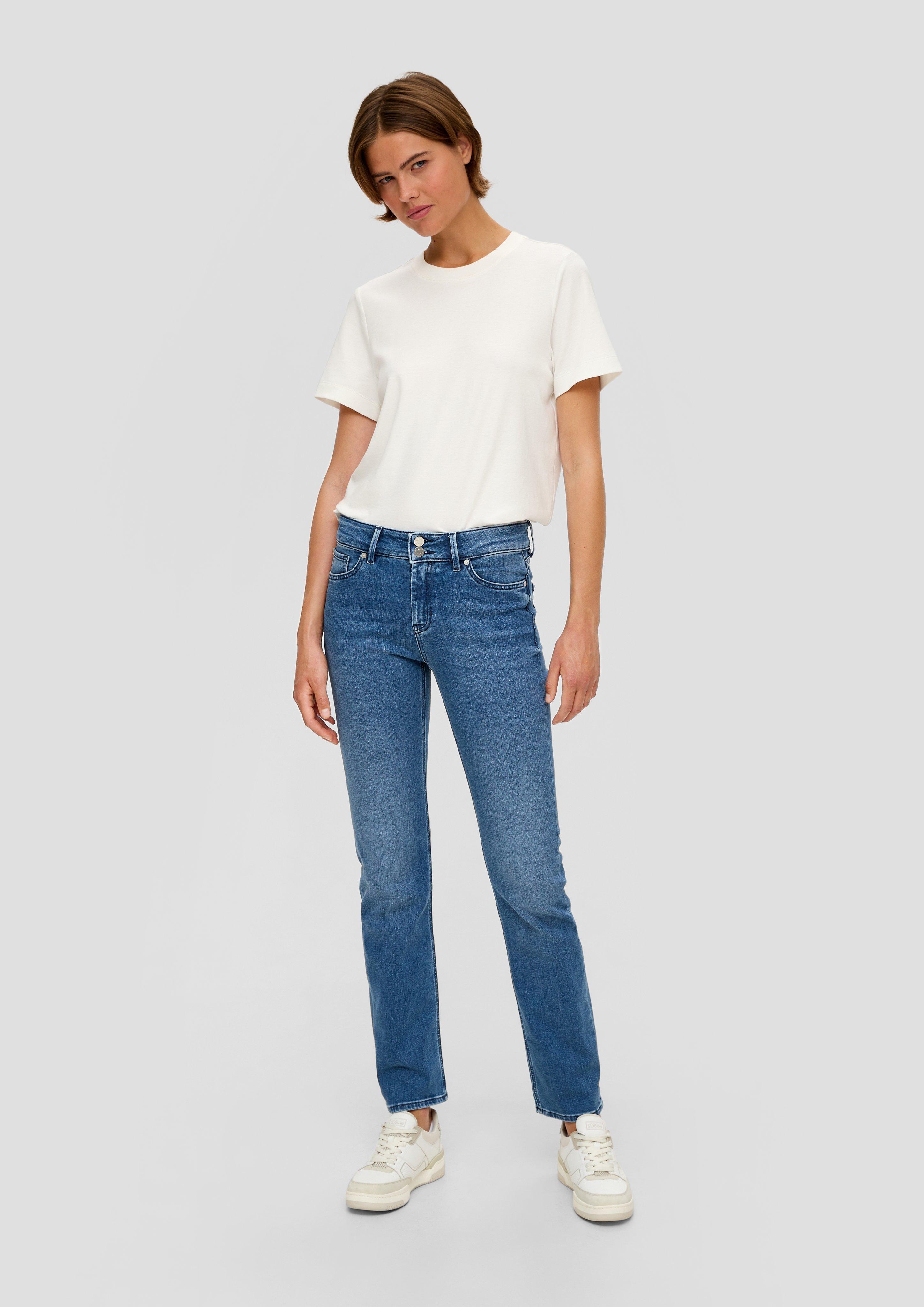 Jeans Karolin / Regular Fit / Mid Rise / Straight Leg  2144923-55Z4
