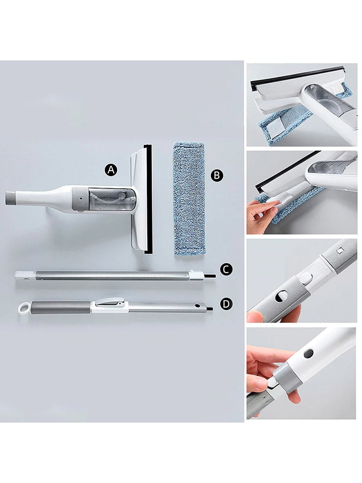 Joybos Fensterreiniger in Weiß - (H)122 cm günstig kaufen onesize