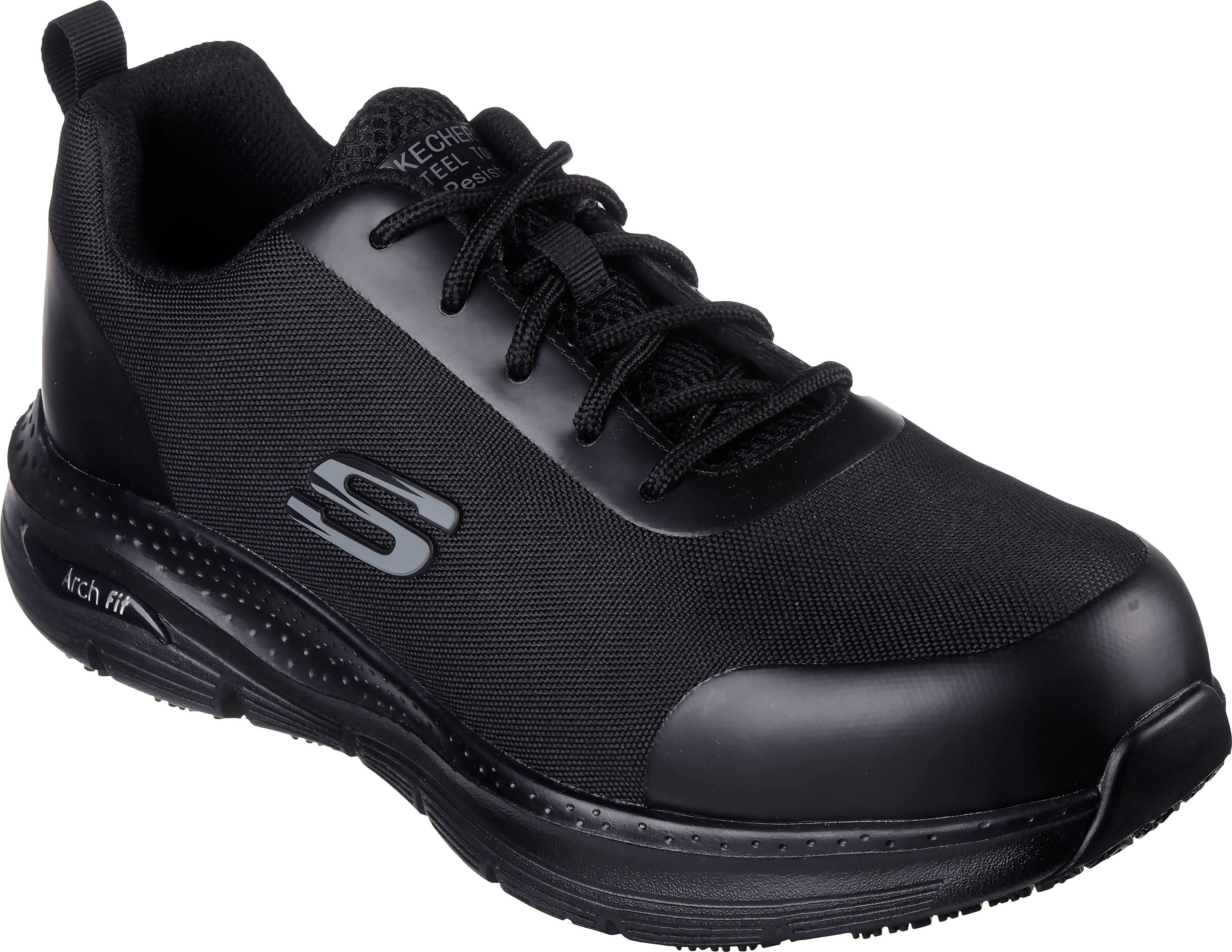 Skechers ARCH FIT SR-RINGSTAP Sicherheitsschuh S3 ESD, leicht und sportlich, durchtrittsicher