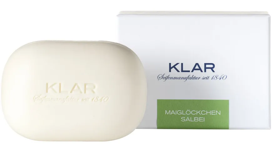 KLAR'S Exklusive Seife Maiglöckchen & Salbei 135 g