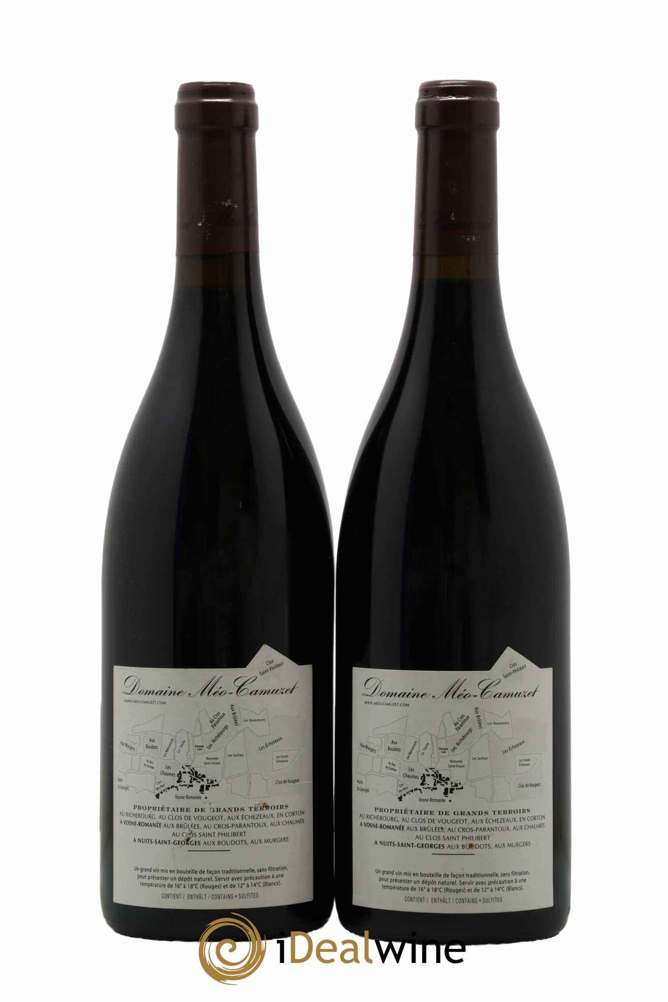 Corton Grand Cru La Vigne au Saint Méo-Camuzet (Domaine)  2012 - Lot de 2 Bouteilles