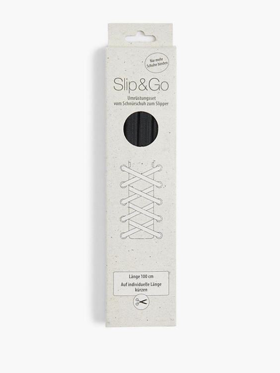 DEICHMANN Gummisenkel Slip & Go 100 cm zuschneidbar