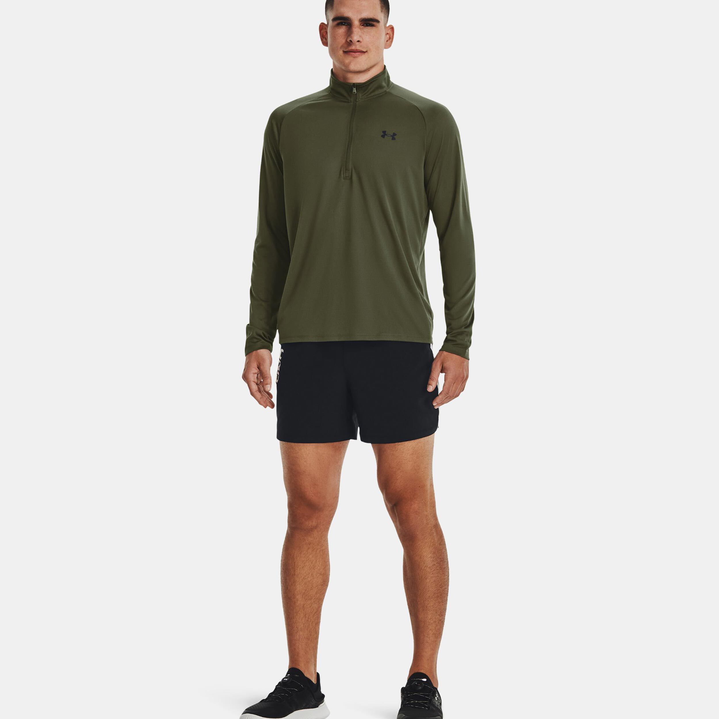 Tech 2.0 Half-Zip Longsleeve Herren - Grün