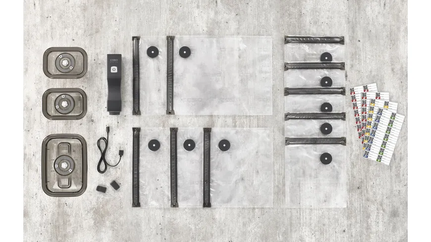 CASO Design Handvakuumierer Eco-Set Inkl. Zubehör