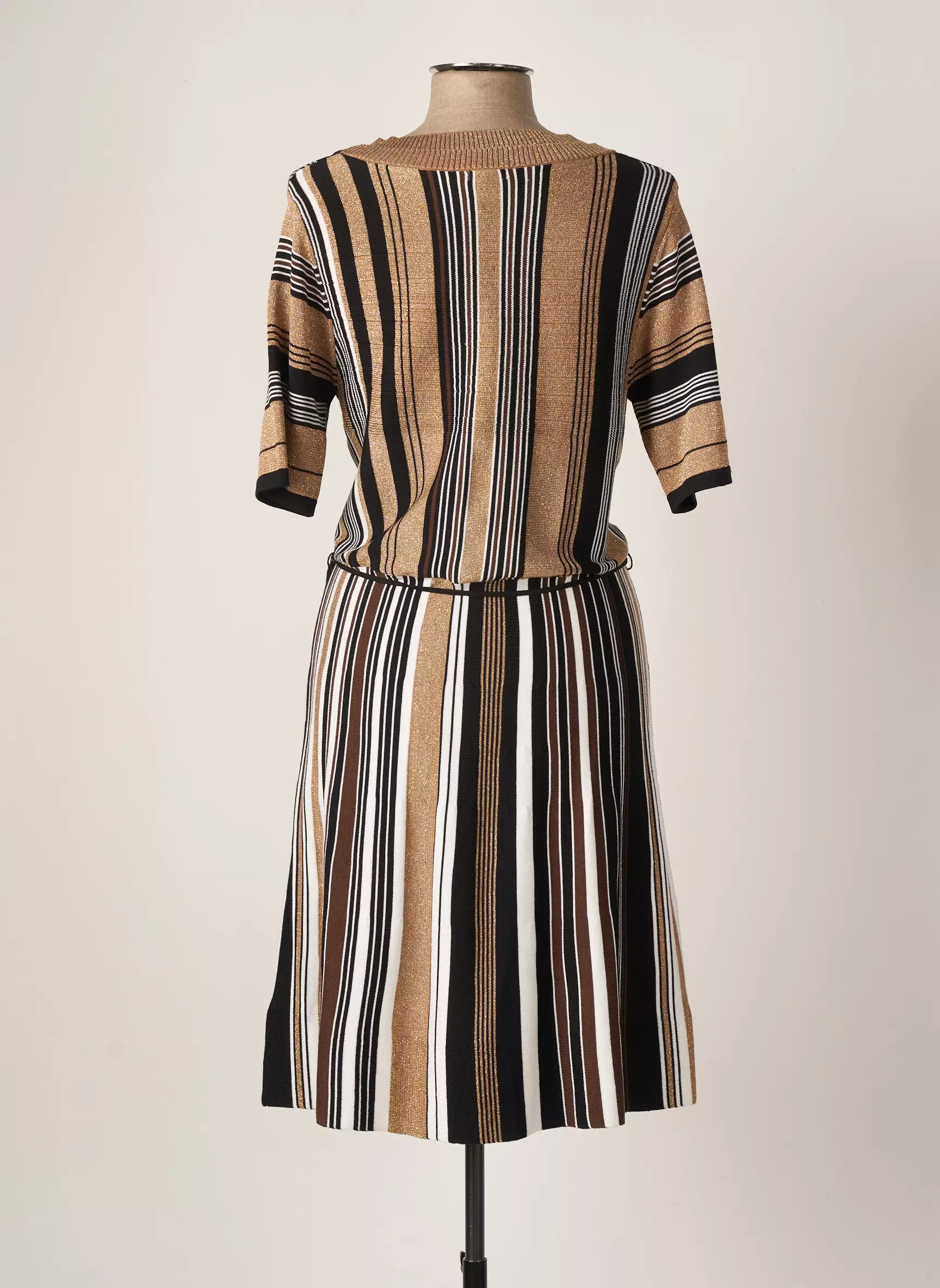 Caroline Biss Robes Pulls Femme couleur beige