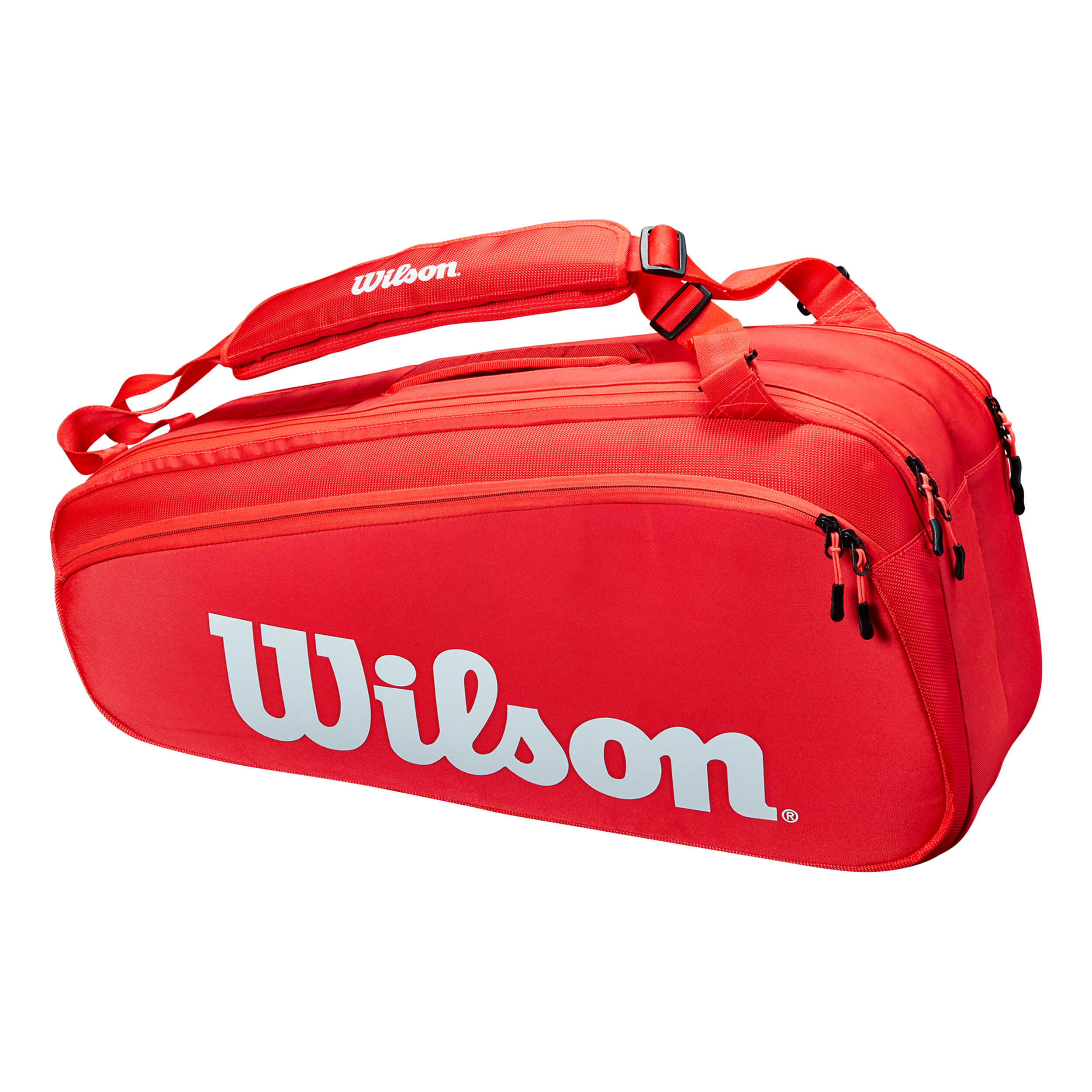 Super Tour Schlägertasche 6er - Rot, Weiß