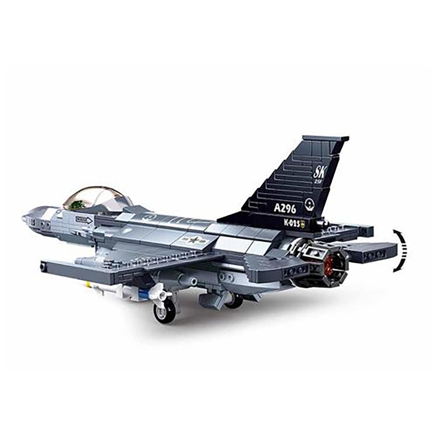 Kampfjet Falcon Fighter - Bausteine Set M38-B0891