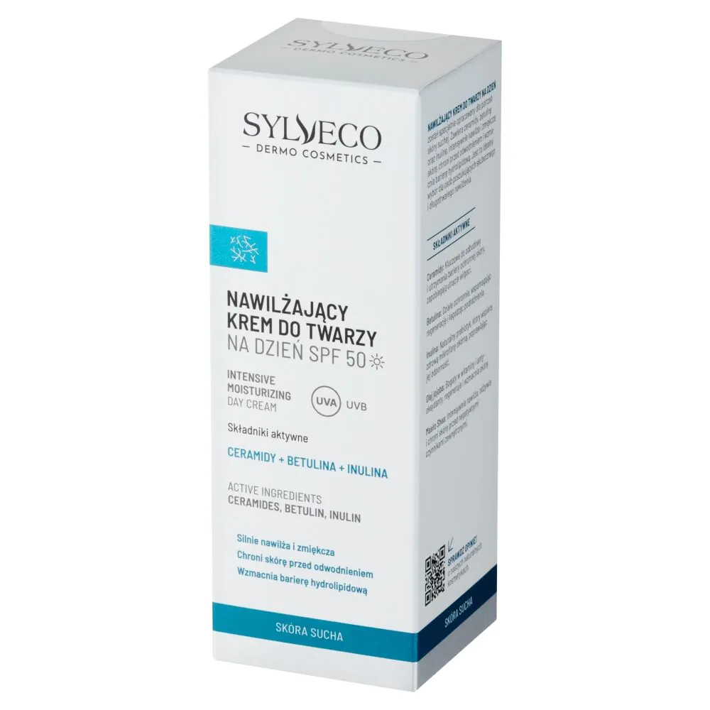„Sylveco Dermo“ drėkinamasis dieninis veido kremas