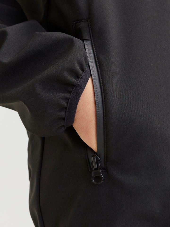 JACK & JONES Junior Softshelljacke  JJTHEO SOFTSHELL JACKET in black günstig kaufen