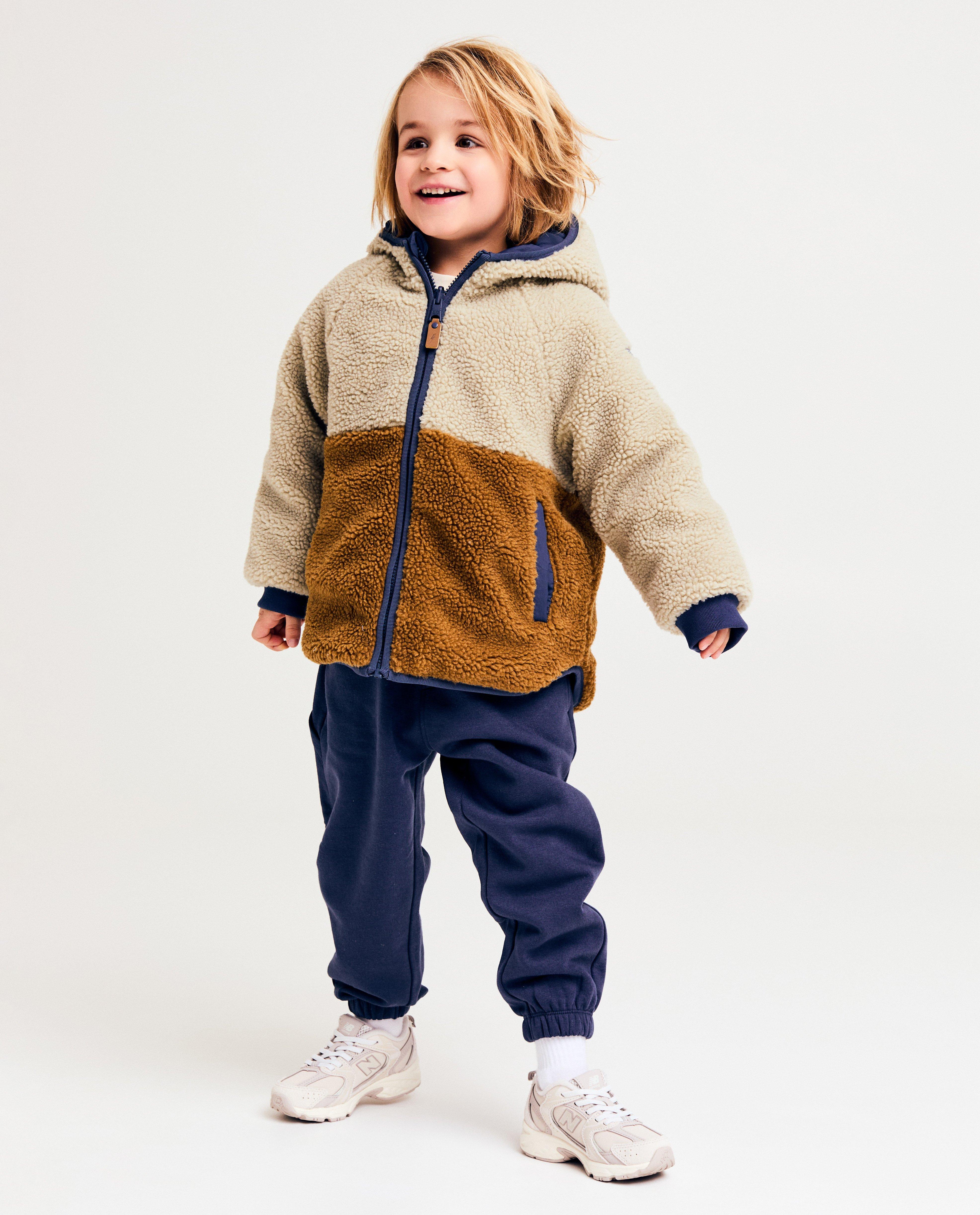 Jachetă reversibilă Kidz Nation cu ursuleț alb