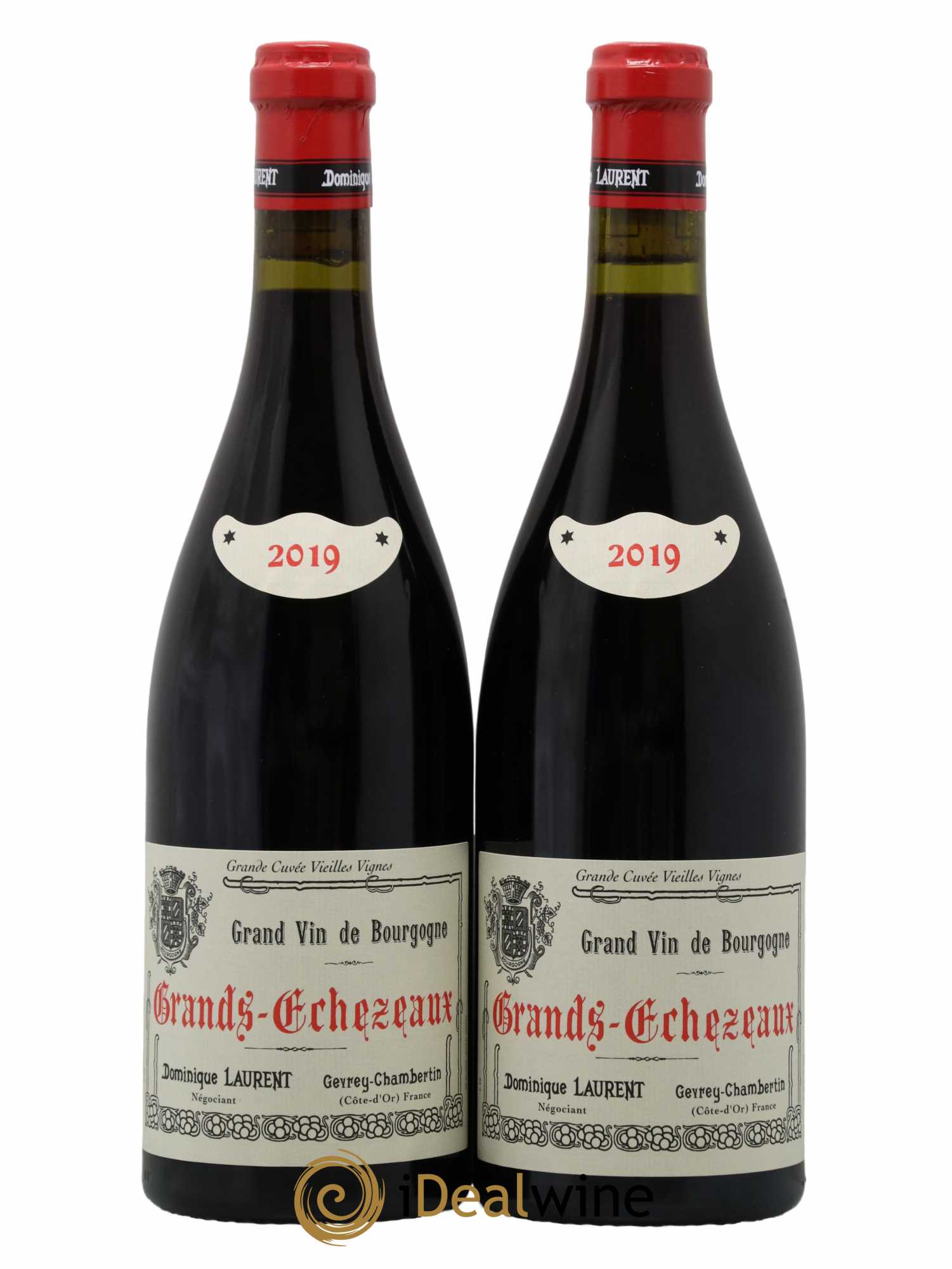 Grands-Echezeaux Grand Cru Dominique Laurent Vieilles Vignes Dominique Laurent 2019 - Lot de 2 Bouteilles